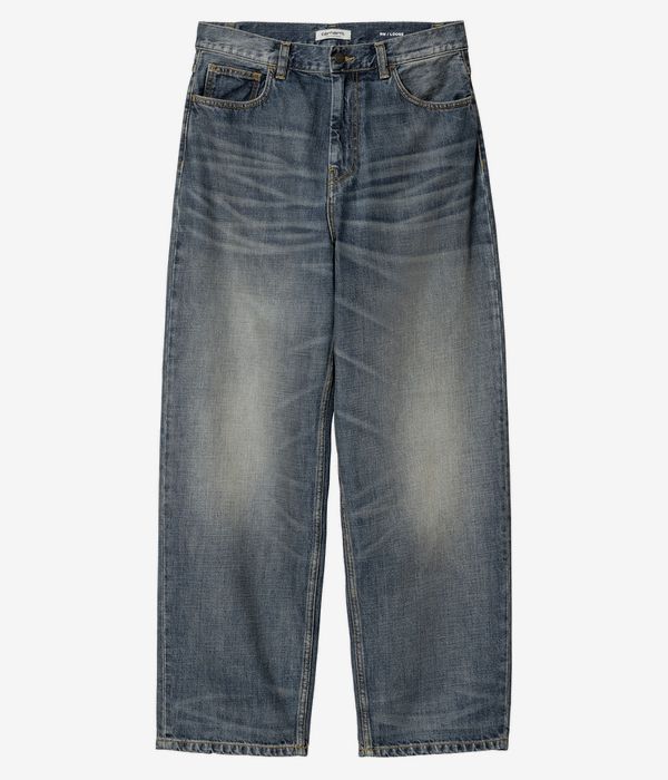 Carhartt WIP W' Brandon Camano Jeans women (blue worn used wash)
