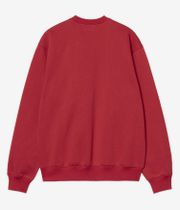 Carhartt WIP Basic Sweatshirt (cherry space)