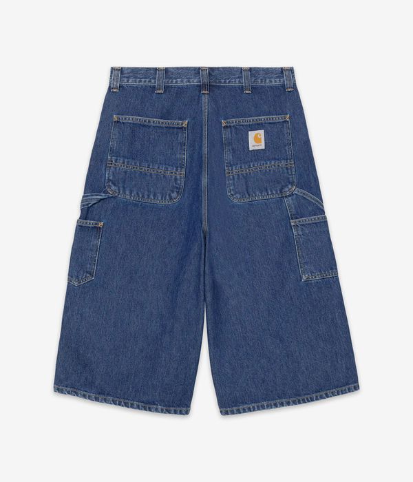 Carhartt WIP Double Knee Pant Shorts (blue stone washed)