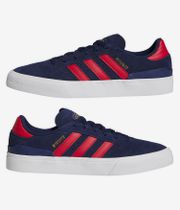 adidas Skateboarding Busenitz Vulc II Shoes (dark blue scarlet gold)