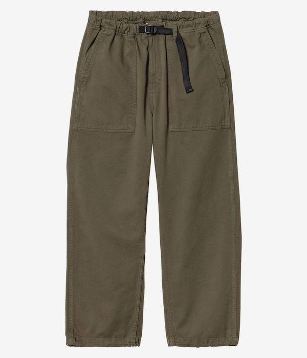 Carhartt WIP Hayworth Pant Walker Broeken (cypress garment dyed)