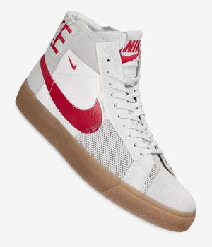 Nike SB Zoom Blazer Mid Premium Shoes (summit white university red)