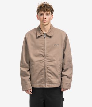 Carhartt WIP Module Script Watertown Jacke (leather black rigid)