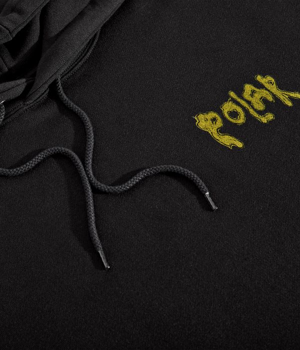 Polar Dave Bear Hoodie (black)