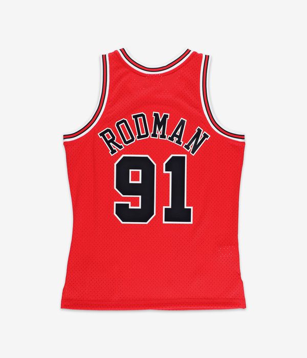 Mitchell & Ness NBA Chicago Bulls Dennis Rodman Player Burst Mesh Tank  krepšinio T-Shirt