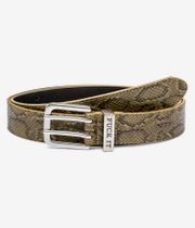 HUF Fuck It Snakeskin Cinture (green)