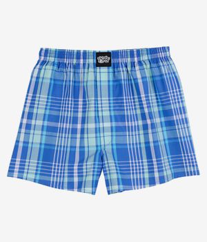 Lousy Livin Organic Check Boxershorts (port blue)