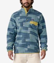 Patagonia Lightweight Synch Snap-T Veste (quilty fitz wetland blue)