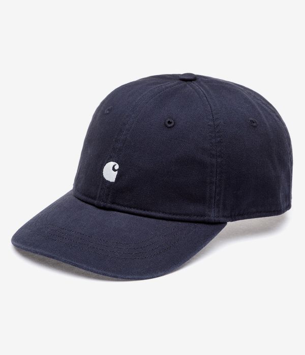 Carhartt WIP Madison Logo Cap (dark navy white)