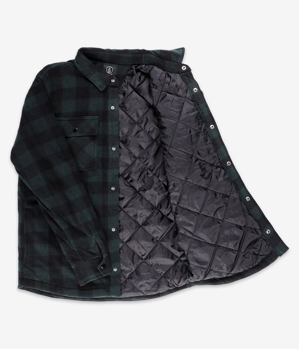 Volcom Bowered Fleece Shirt Giacca (scarab)