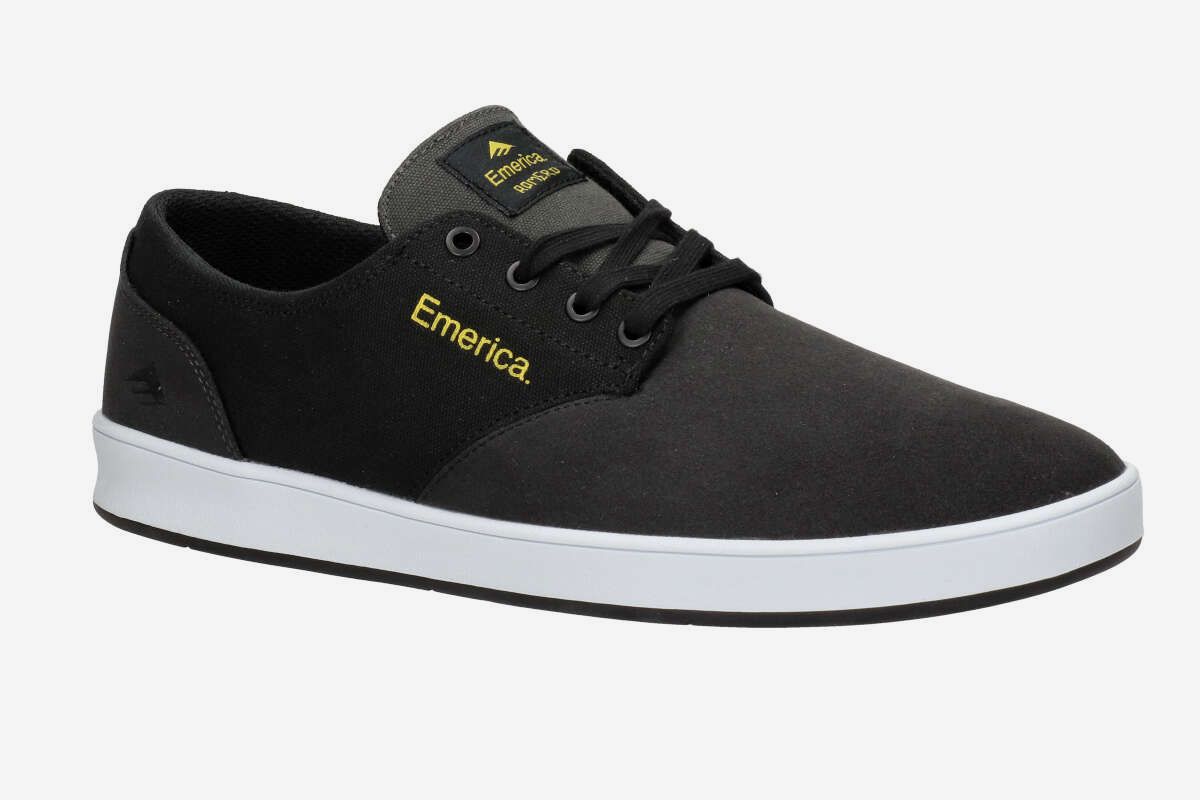 Emerica The Romero Laced Schuh (grey black yellow)