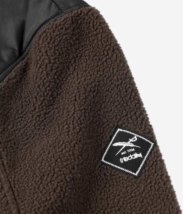 Iriedaily Auf Deck Fleece Chaqueta (dark coffee)