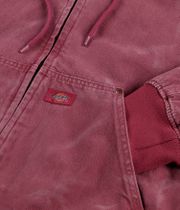 Dickies Lined Denim Jacket (garnet)