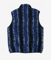 Gramicci Ripple Sherpa Vest (navy ripple)