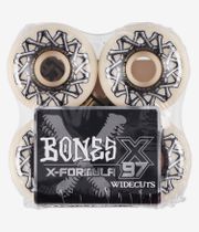 Bones X Formula V6 Wheels (white grey) 55 mm 97A 4 Pack