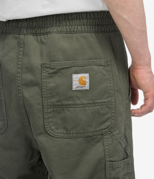 Carhartt WIP Flint Pant Organic Moraga Pantaloni (leaf garment dyed)