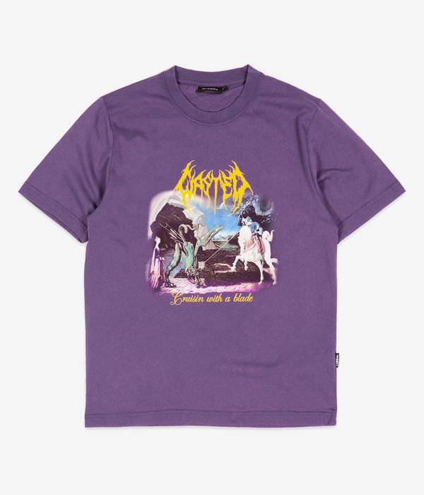 Wasted Paris Tale T-Shirt (faded imperial purple)