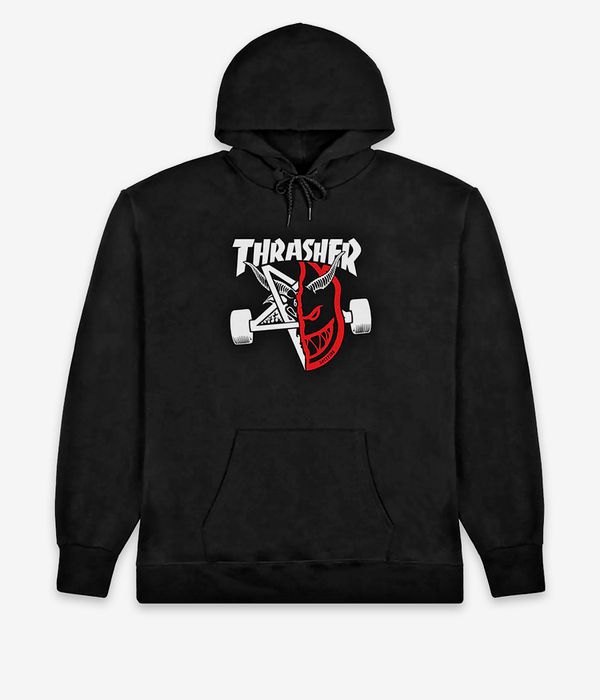 Thrasher x Spitfire Thrash & Burn Hoodie (black)