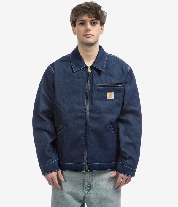 Shop Carhartt WIP OG Detroit Norco Jacket (blue rigid) online