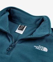 The North Face 100 Glacier 1/4-Zip Sweatshirt (midnight petrol)