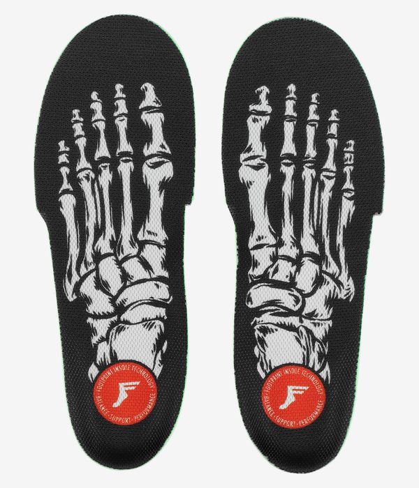 Footprint Skeleton King Foam Orthotics Soletta (black)