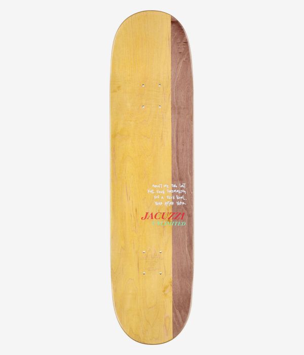 Jacuzzi 500 Years 8.25" Planche de skateboard (multi)