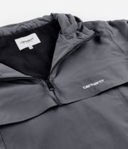 Carhartt WIP Windbreaker Pullover Supplex Jacke (graphite white)