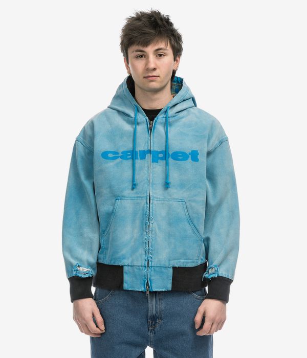 Carpet Company Beat Up Denim Jacke (blue)