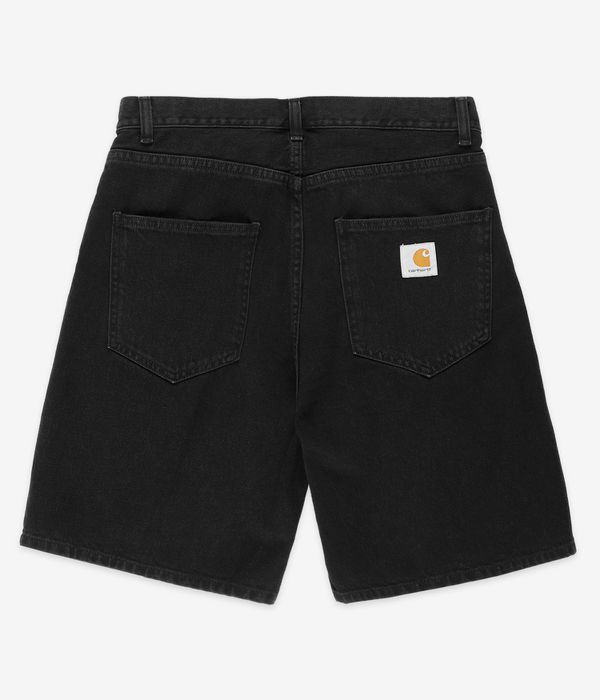 Carhartt WIP Nolan Marshfield Pantaloncini (black stone washed)