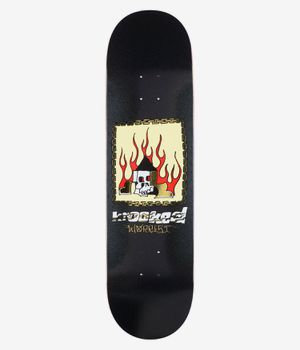 Krooked Worrest Chain Frame 8.3" Skateboard Deck (black)