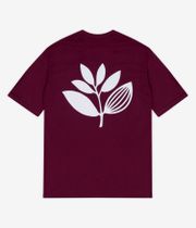 Magenta Plant T-Shirt (burgundy)