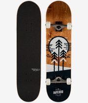 Inpeddo Forest 8" Complete-Skateboard (brown)