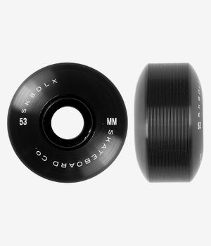 skatedeluxe Fidelity Series Roues (black) 53mm 100A 4 Pack