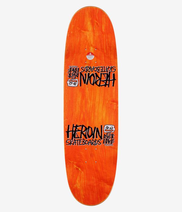 Heroin Skateboards Merged Egg 8.88" Skateboard Deck (pink)