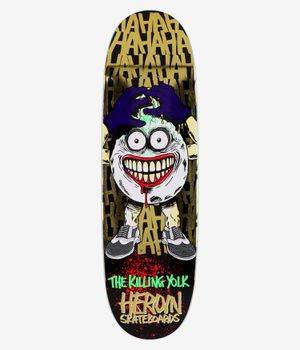 Heroin Skateboards Killing Yolk Symmetrical 9.25" Planche de skateboard (multi)