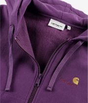 Carhartt WIP W' HD American Script Zip-Hoodie women (huckleberry)