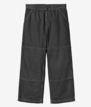 Carhartt WIP Garrison Pant Cotton Clark Pantalones (black stone dyed)