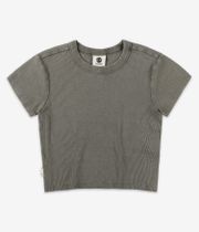 Element Icon Crop T-Shirt women (forest night)