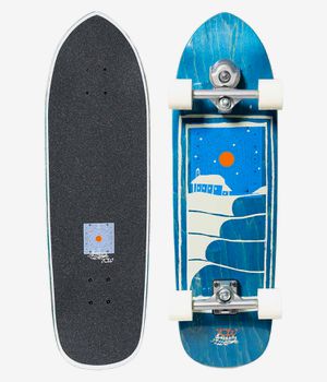 YOW Mundaka 32" (81,3cm) Surfkskate Cruiser (blue white)