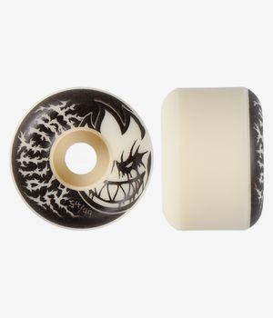 Spitfire Formula Four Deathmask II Bighead Radial Full Wheels (glow in the dark) 54 mm 99A 4 Pack