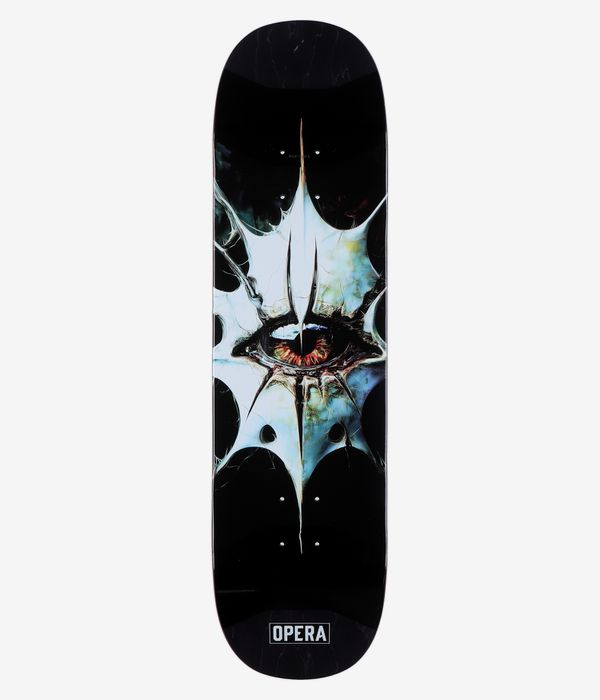 Opera Evil Eye Symmetrical Pop Slick 8.25" Skateboard Deck (multi)