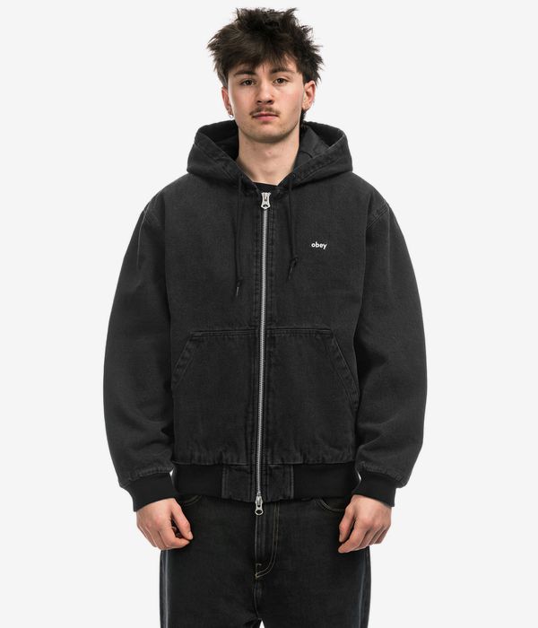 Obey Wittern Jacket (faded black)