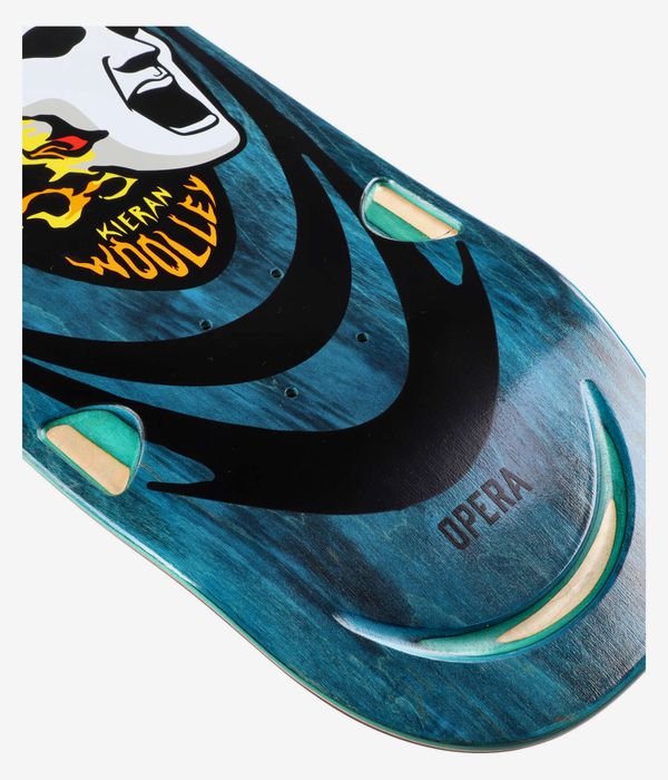 Opera Woolley Screaming Mask 9" Tavola da skateboard (multi)