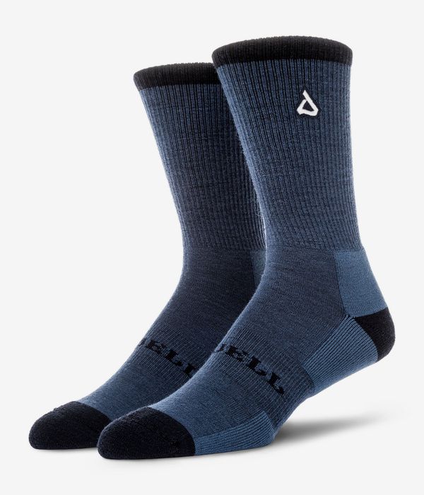 Anuell Merino Heathocks Skarpetki US 6-13 (heather blue)
