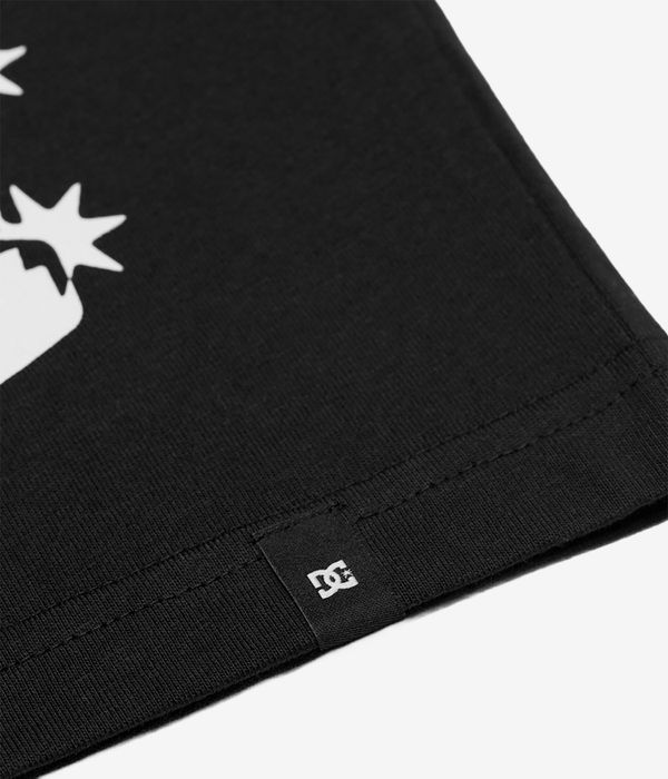 DC Side Flame T-Shirt (black)