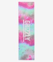 Grizzly Tie Dye Stamp #2 9" Grip adesivo (pink multi)