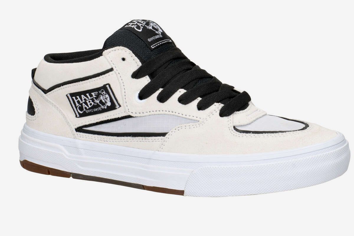 Vans Skate Half Cab Wafflecup Schoen (white black)