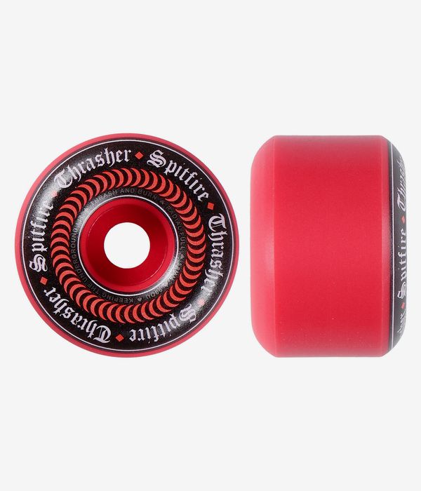 Spitfire x Thrasher Formula Four Oath Radial Full Roues (red) 58 mm 99A 4 Pack