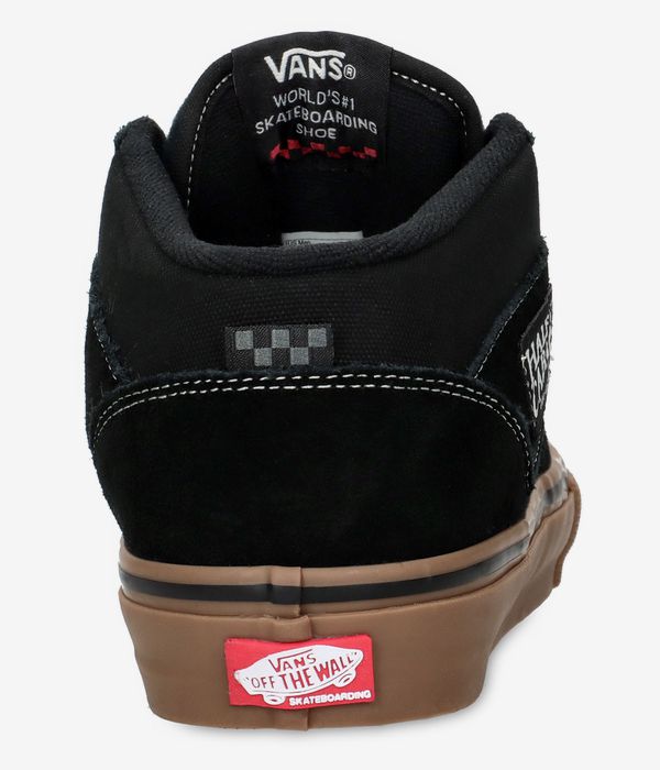 Vans Skate Half Cab Schoen (black gum white)