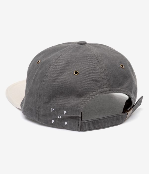 Pop Trading Company 2 Tone Flexfoam Cap (charcoal off white)